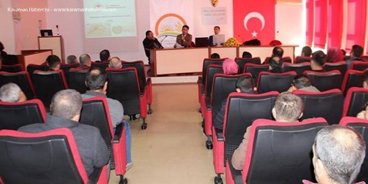 Karaman'da Çalışanlara Hijyen Eğitimi Verildi