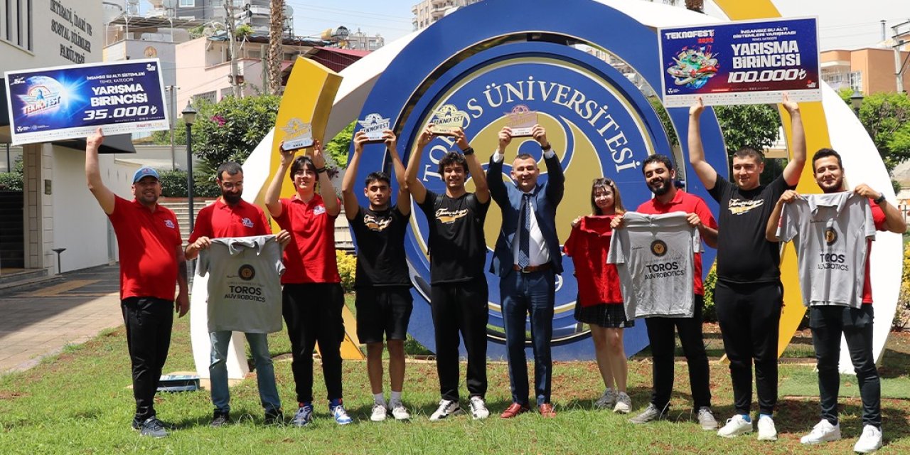 Toros Üniversitesi Öğrencileri Teknofest’ten Başarıyla Döndü