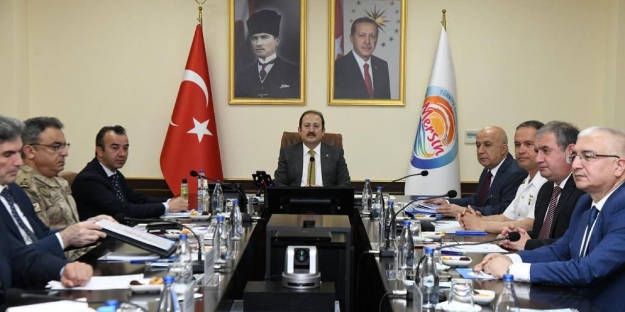 Mersin’de Seçim Güvenliği Toplantısı Gerçekleştirildi