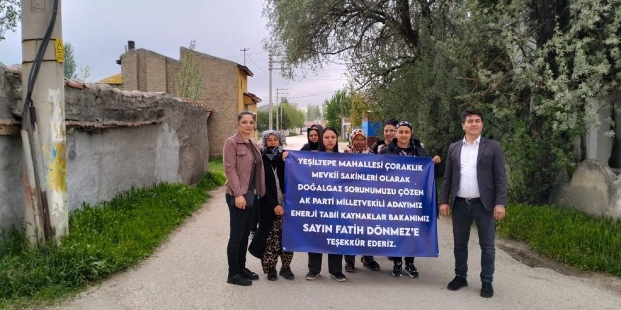 Yeşiltepe Mahallesinin Doğalgaz Sorunu Çözüldü