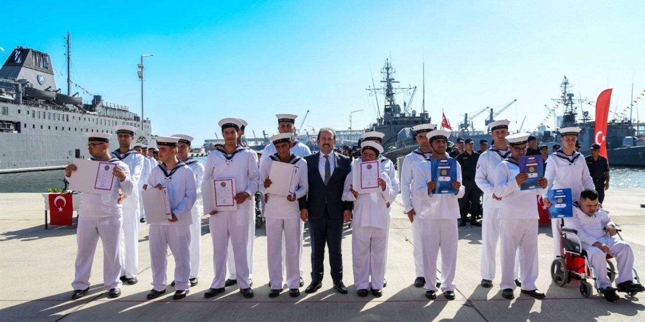 Mersin’de Engelliler Temsili Askerlik Yaptı