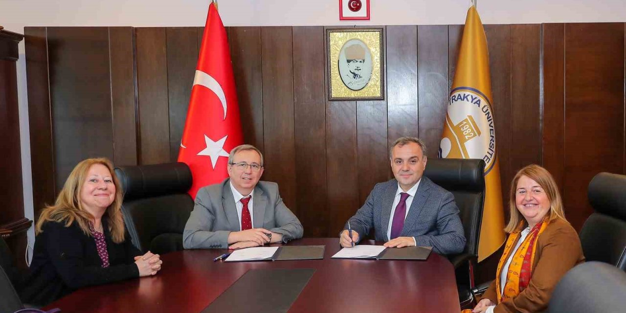 Erü İle Trakya Üniversitesi Arasında İşbirliği Protokolü İmzalandı