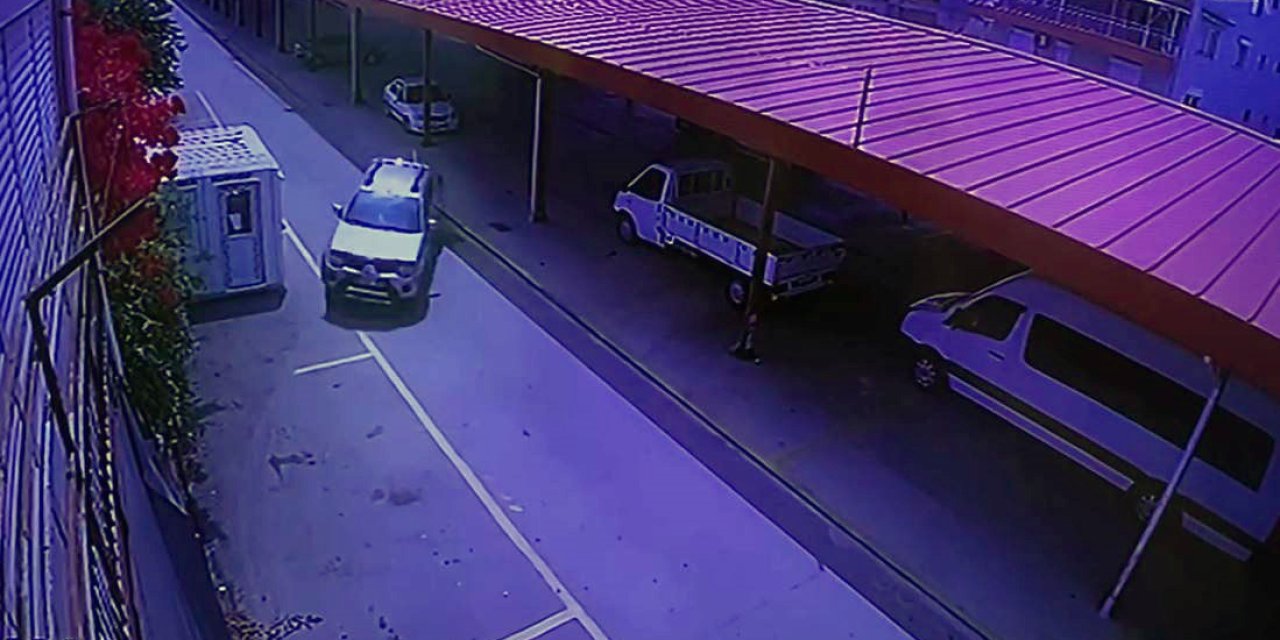 Afacanların Araba Sürme Sevdası İş Yerinin Duvarında Son Buldu