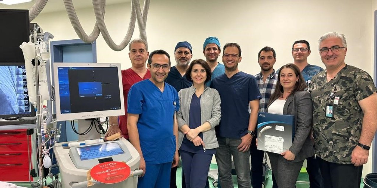 Eskişehir’de İlk Kez 3 Hasta Ivus Tekniği Uygulanarak Tedavi Edildi