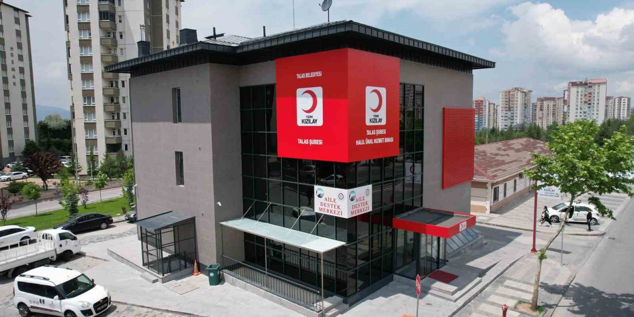 Kızılay Talas’a Yeni Hizmet Binası