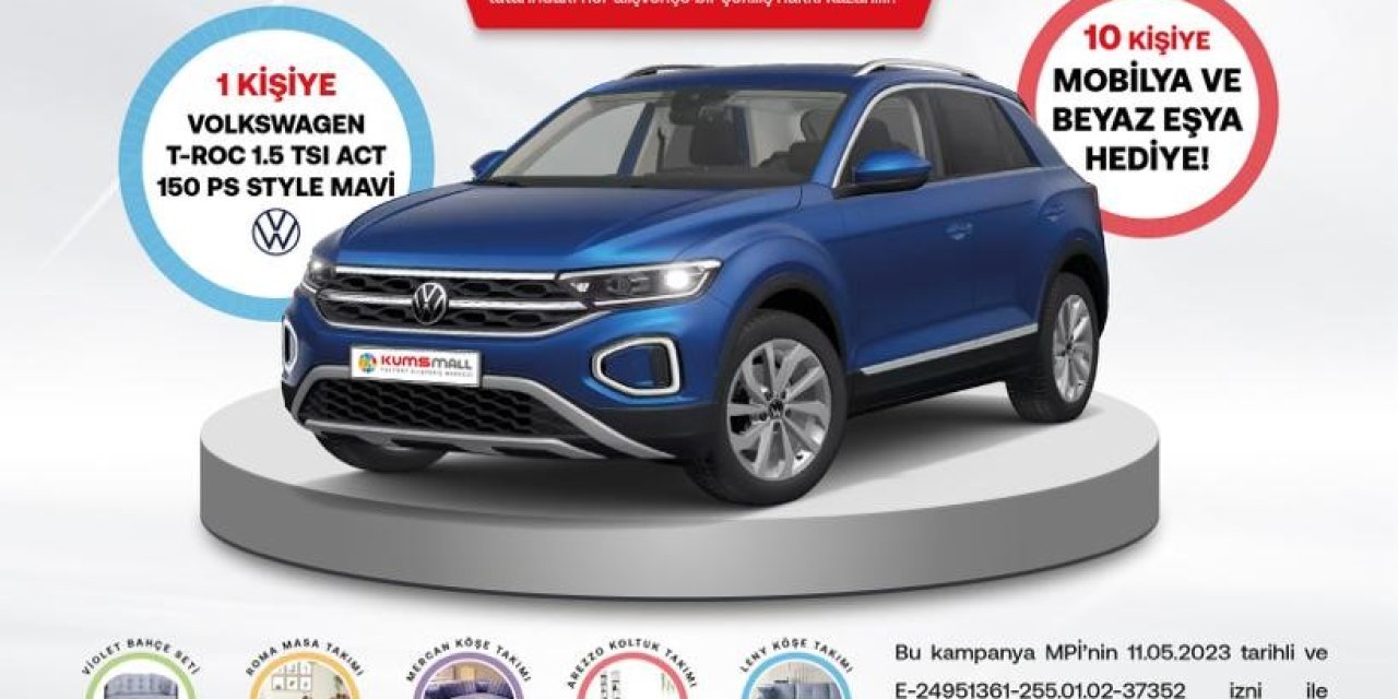 Kumsmall Avm’den Ayağınızı Yerden Kesecek Kampanya