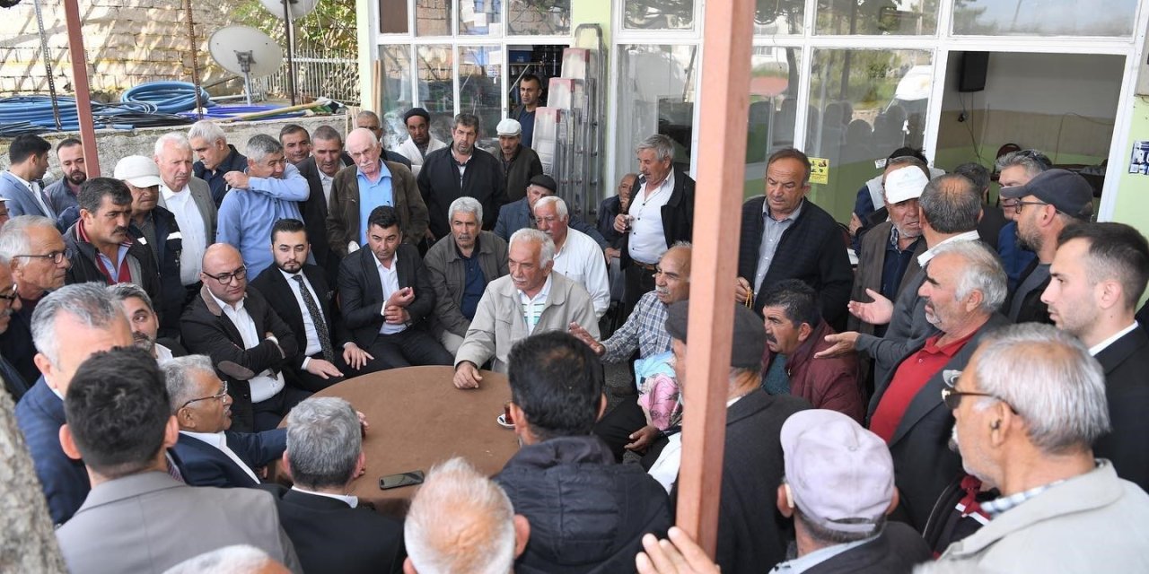 Başkan Büyükkılıç, Büyüktuzhisar Ve Karakaya’da Yatırımları İnceledi