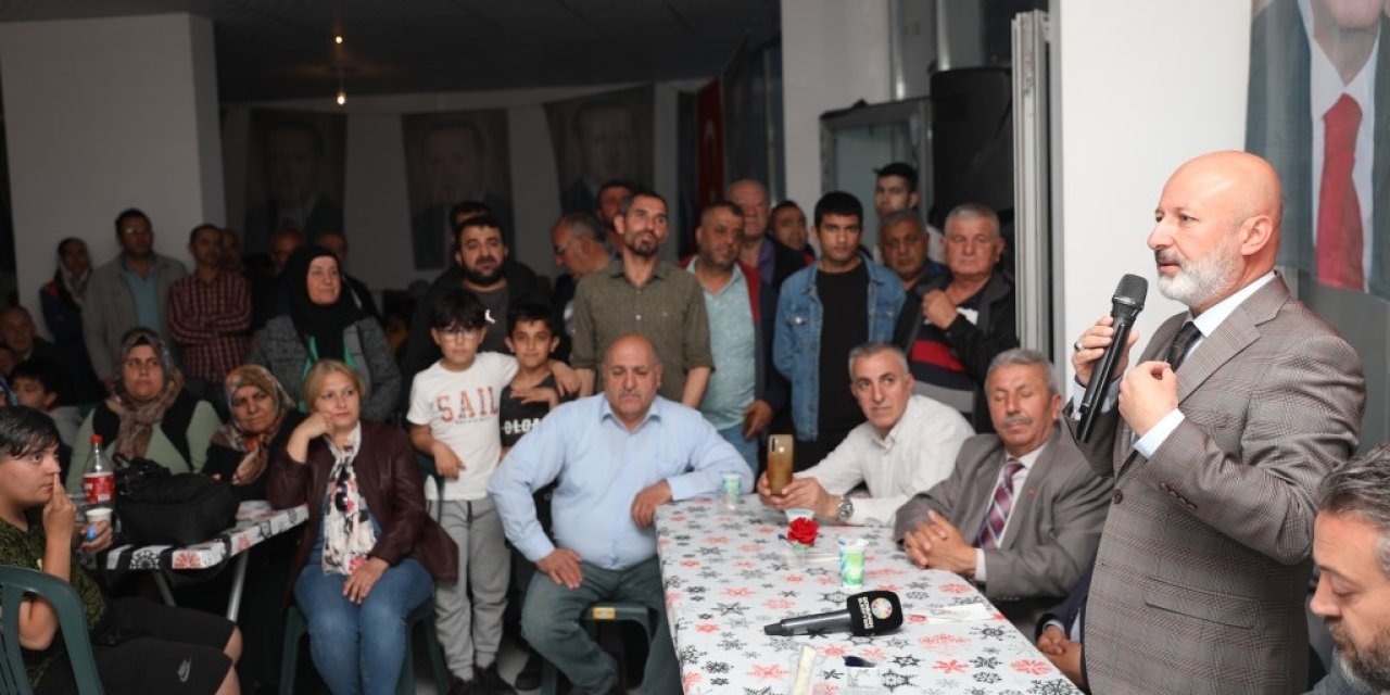 Başkan Çolakbayrakdar: "her Bir Mahallenin Hem Başkanı Hem De Evladı Yaklaşımıyla Çalışıyorum"