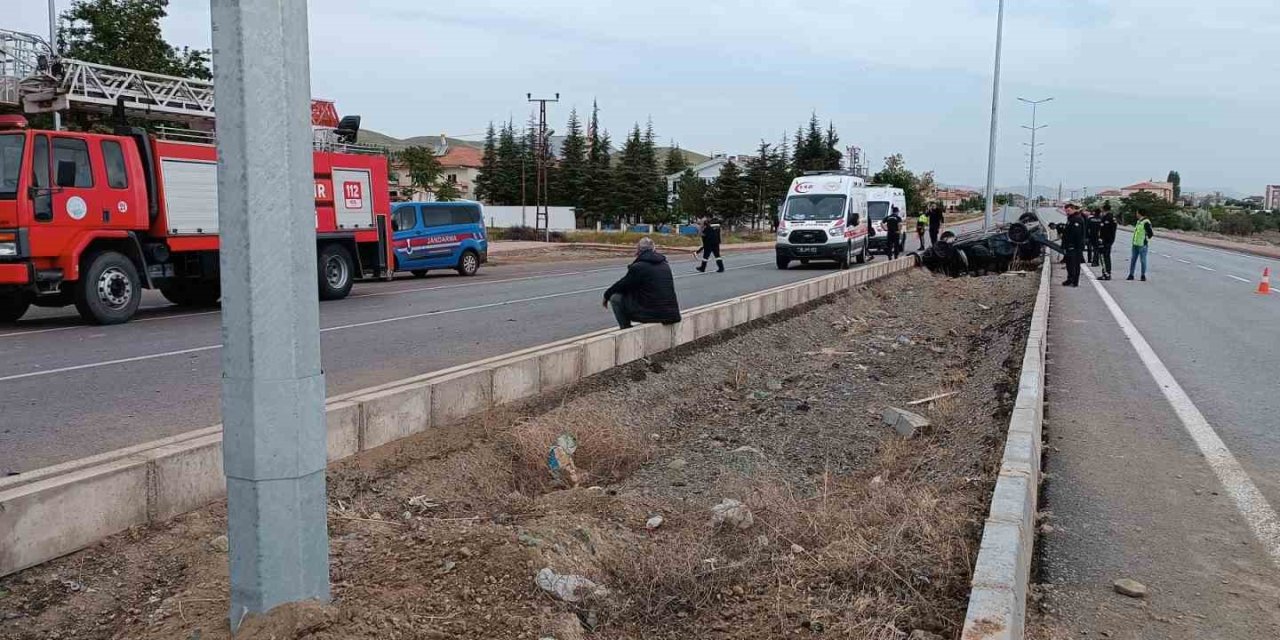 Takla Atan Otomobilde Can Verdi