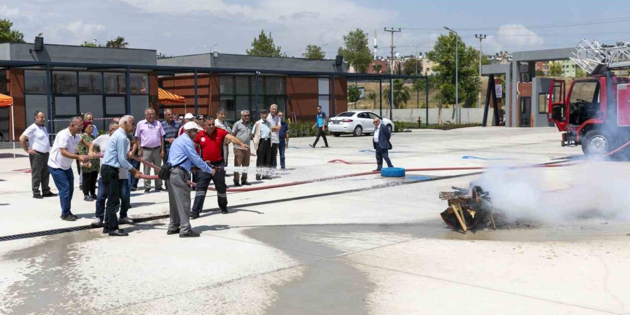 Emekli Evi Üyelerine Yangın Eğitimi