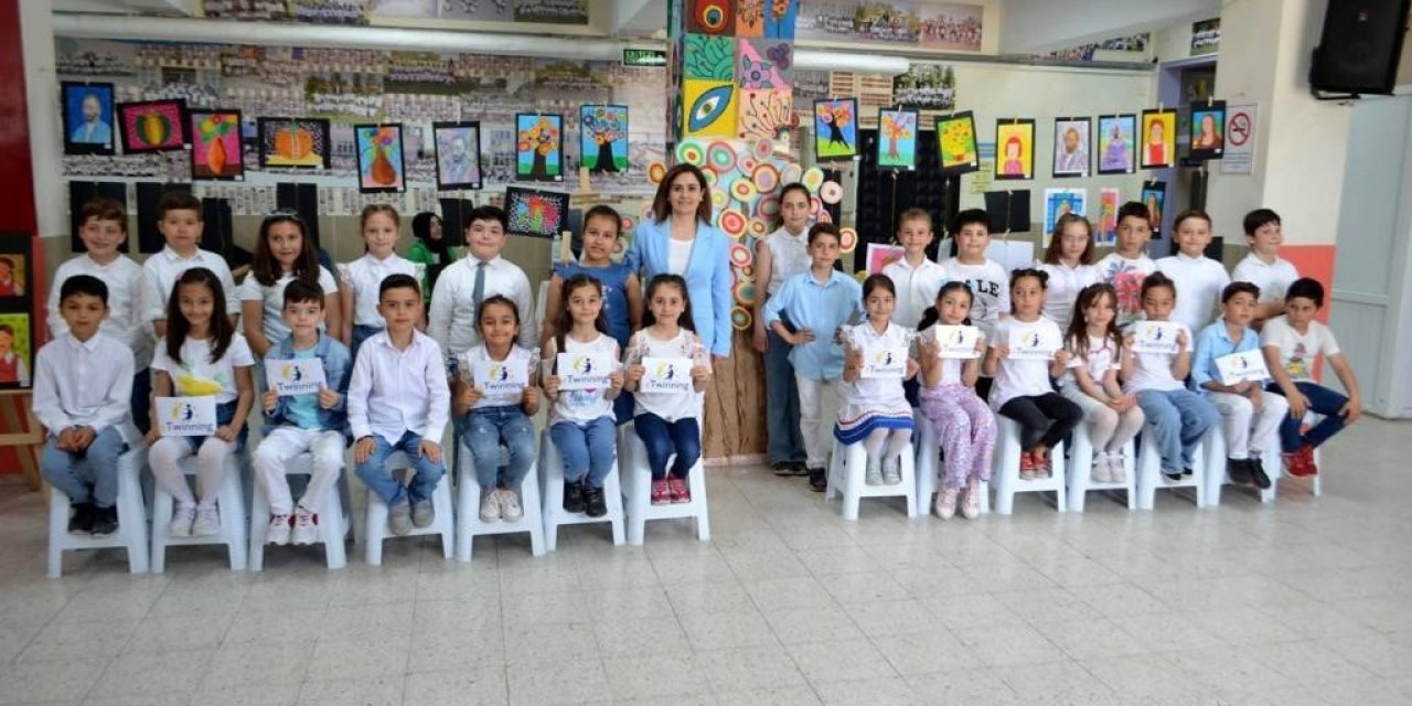 İlkokul Öğrencileri Sanata Farklı Bir Pencere Açtı