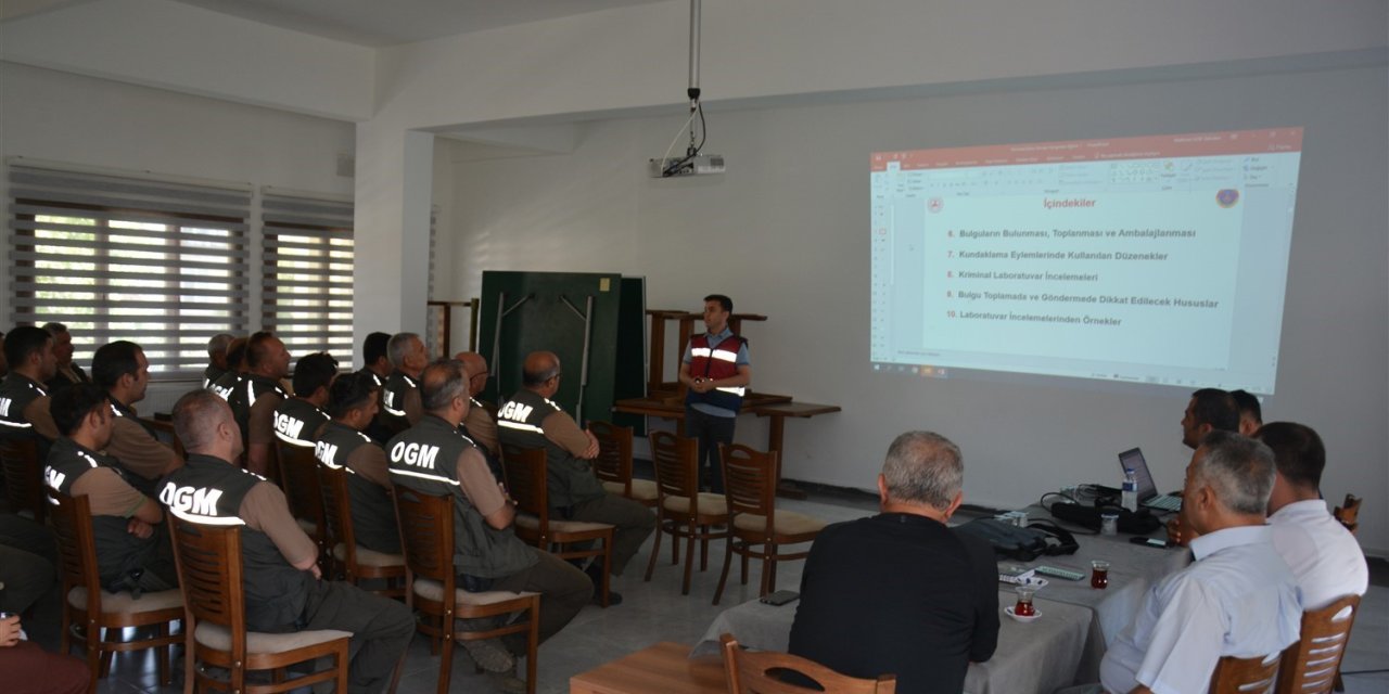 Jandarmadan Ormancılara Kriminal Eğitimi