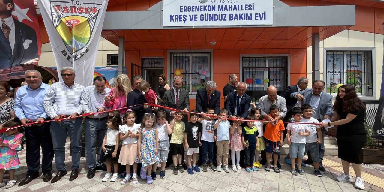Tarsus’a Bir Kreş Daha Kazandırıldı