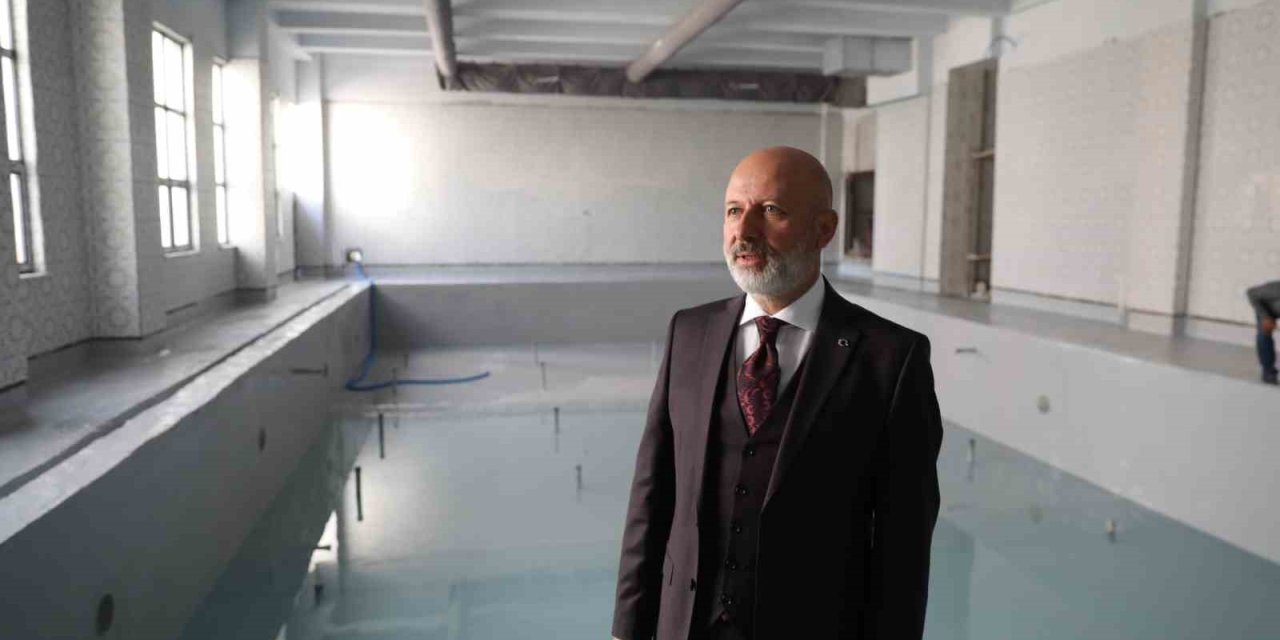 Başkan Çolakbayrakdar;  “en Büyük Tesis, 7’den 70’e Herkese Hizmet Verecek”