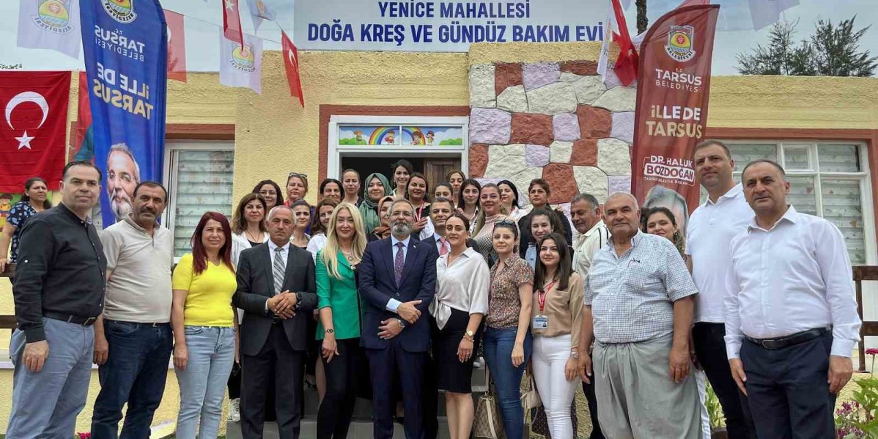 Tarsus Belediyesi Kreşlerle Çocukları Nitelikli Eğitime Hazırlıyor