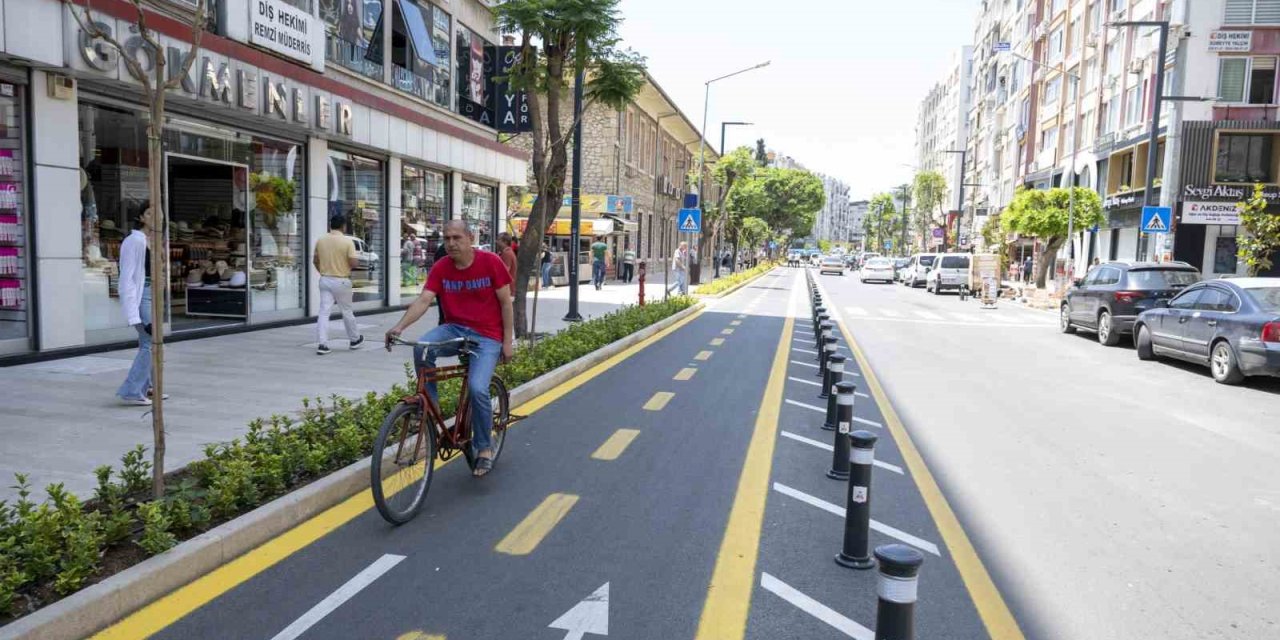 Mersin’de 125 Kilometre Bisiklet Yolu Yapıldı