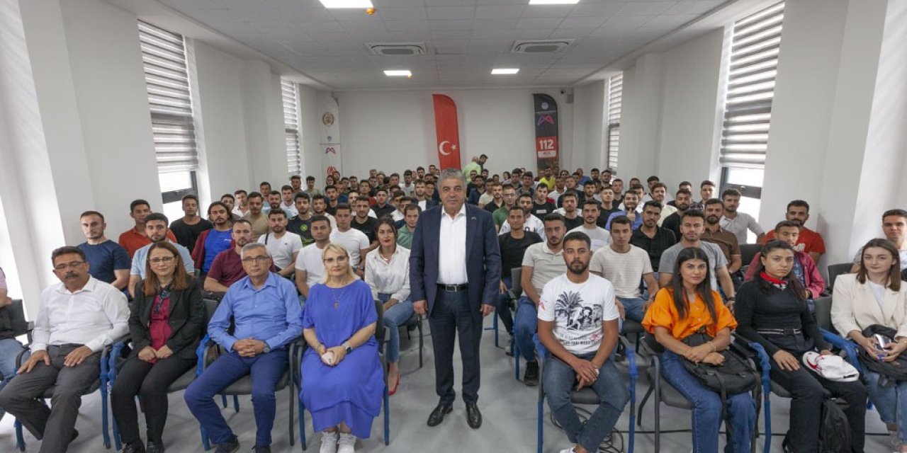 Mersin Büyükşehir Belediyesine 100 İtfaiye Eri Alındı