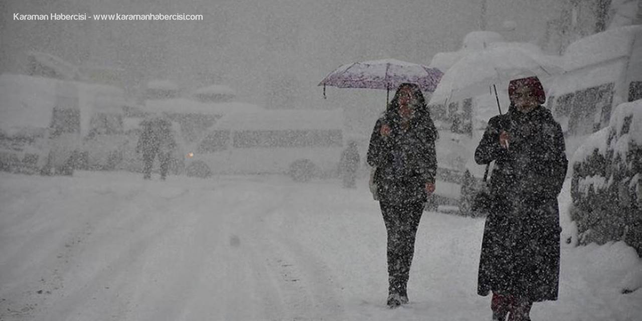 Meteorolojiden Bölgemizde  Kuvvetli Kar Uyarısı