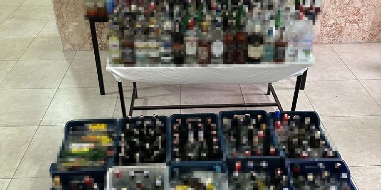 Antalya’da Sahte Alkol Satan Otele Jandarmadan Operasyon