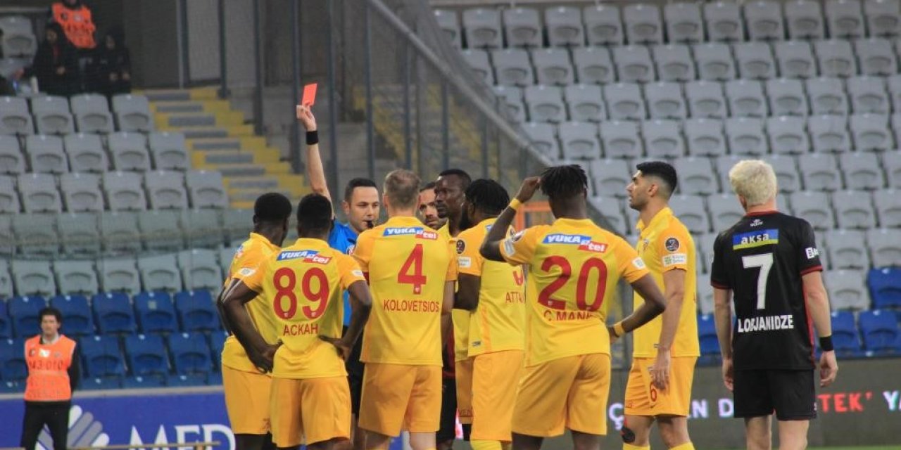 Kayserispor’un Kart Raporu