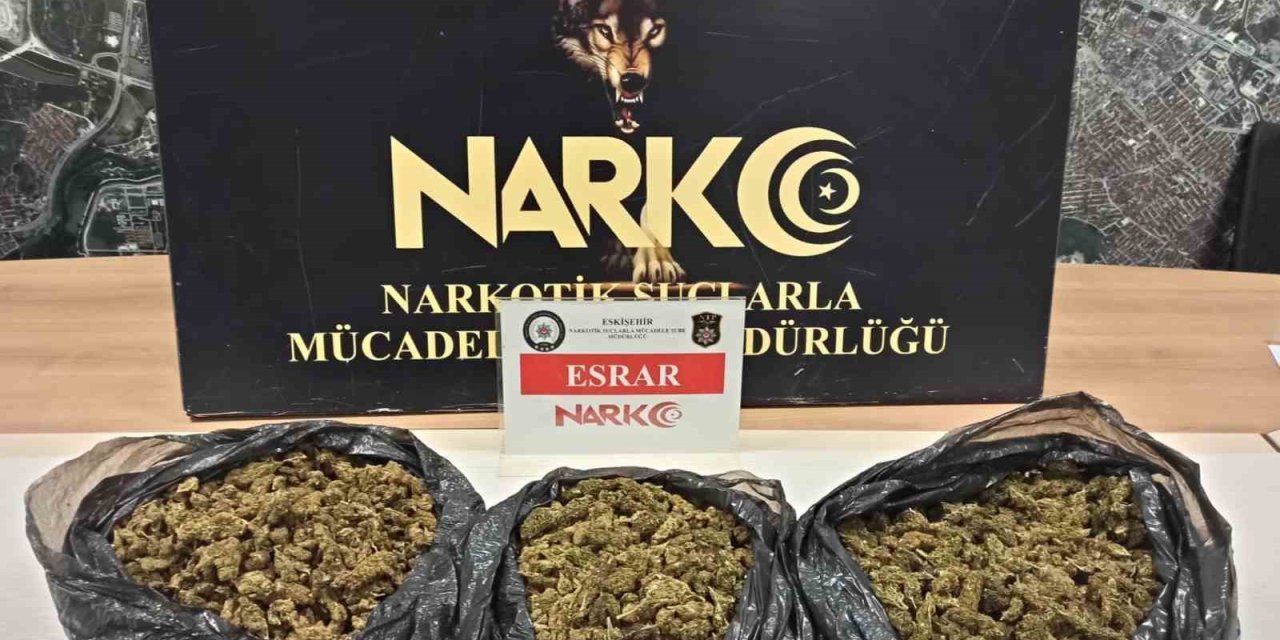 Eskişehir’de 6 Kilogram Uyuşturucu Madde Ele Geçirildi