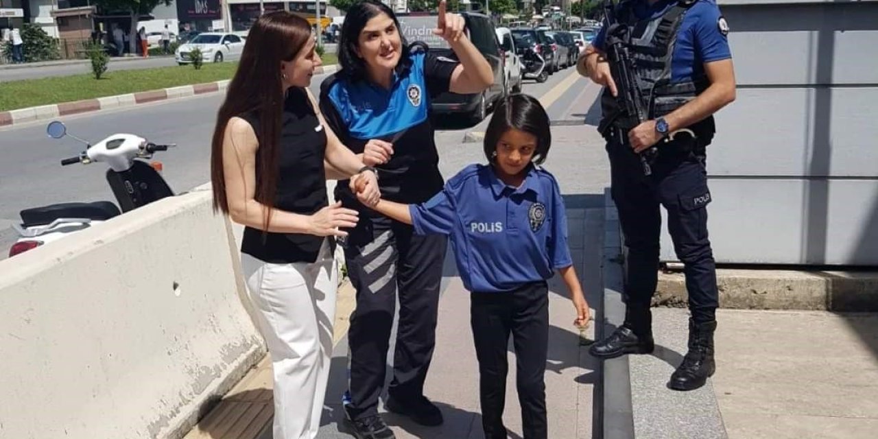 Polis Lösemi Hastası Hira Nur’un Hayalini Yerine Getirdi