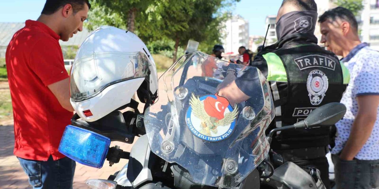 Antalya’da 128 Araca İdari İşlem Yapıldı