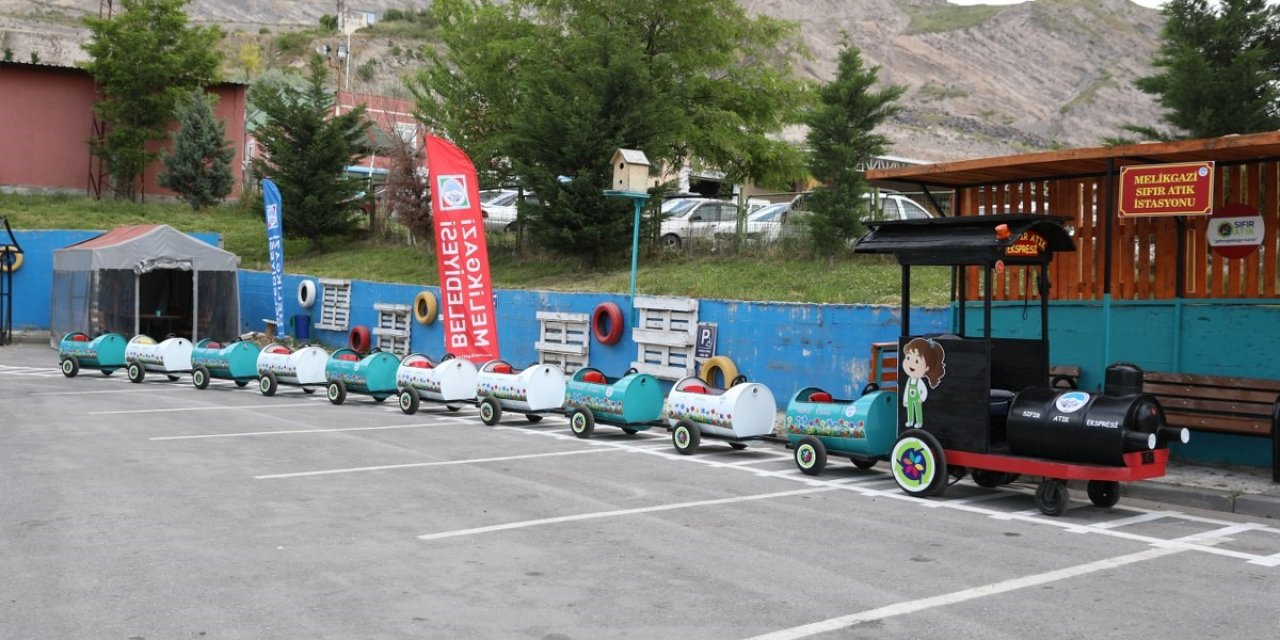 Melikgazi Belediyesi Sıfır Atık Ekspresi Yaptı