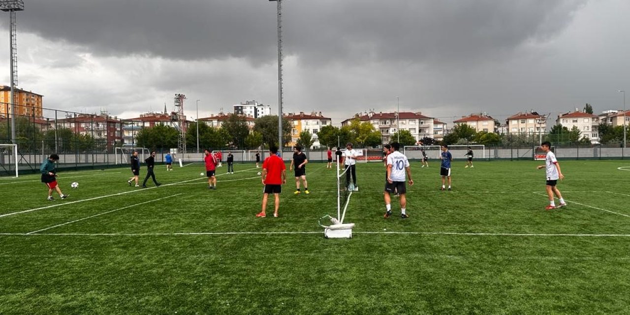 Kayseri Ayak Tenisi Şampiyonası Tamamlandı
