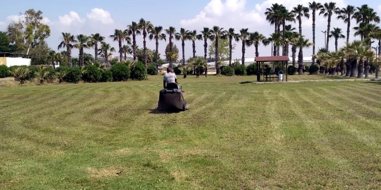 Akdeniz’de Yeşil Alanlar Elden Geçiriliyor