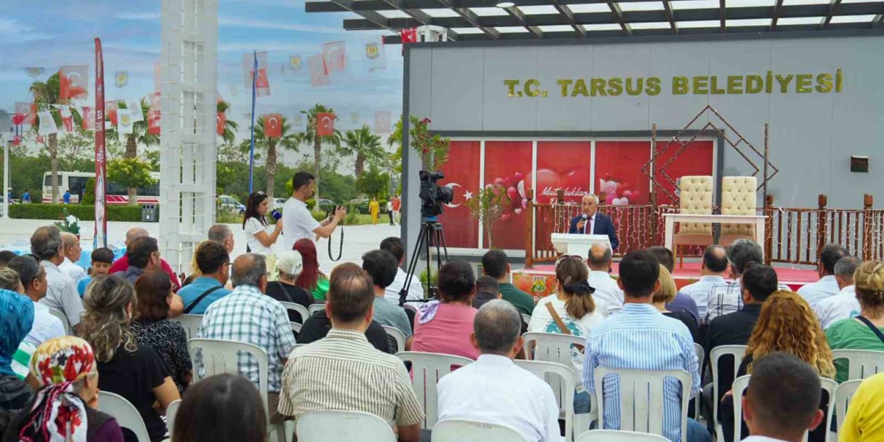 Tarsus Belediyesinin Her Bütçeye Uygun Kır Düğün Salonu Açıldı