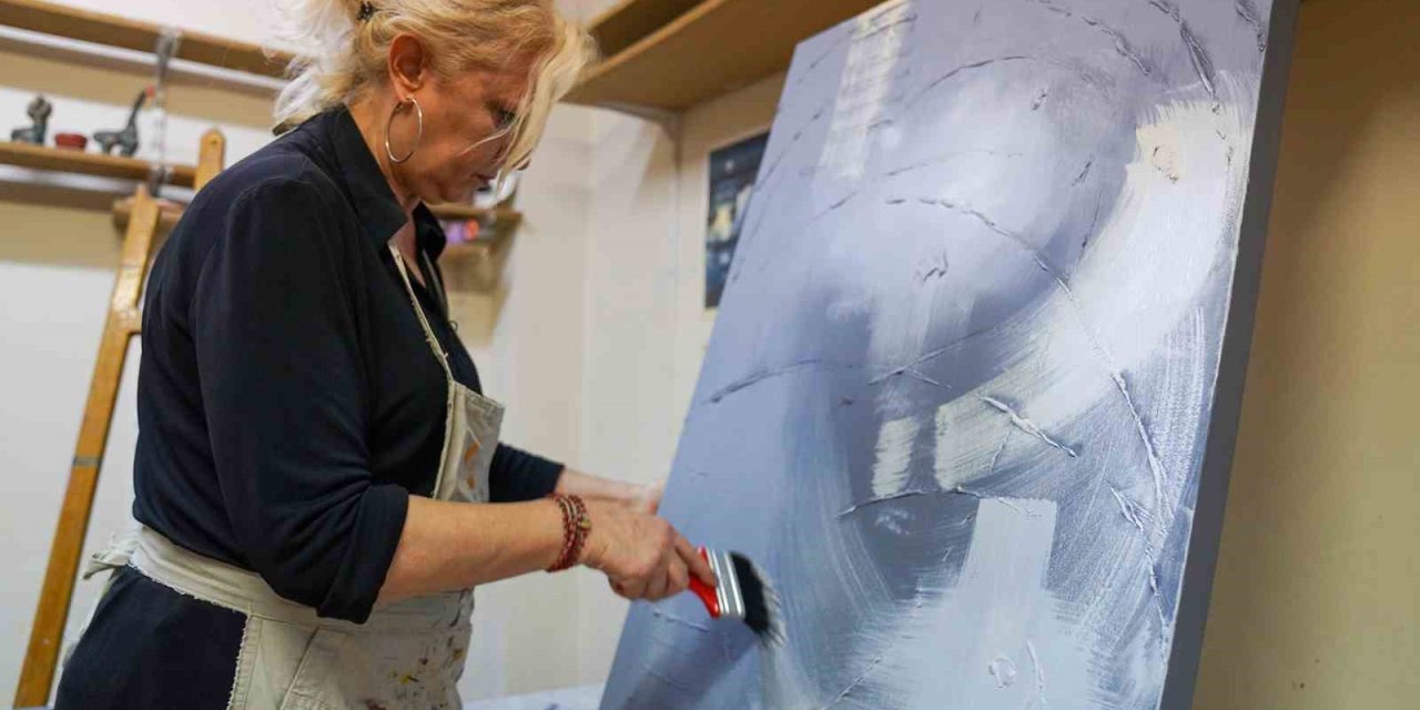 Uluslararası Sanat Çalıştayı’na Katılan Sanatçıların Eserleri Şekillenmeye Başladı