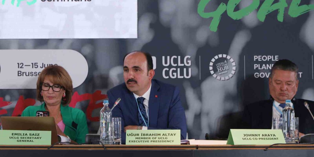 Başkan Altay: “konya Olarak 26 Ekim’de Uclg Dünya Konseyi’ne Ev Sahipliği Yapacağız”