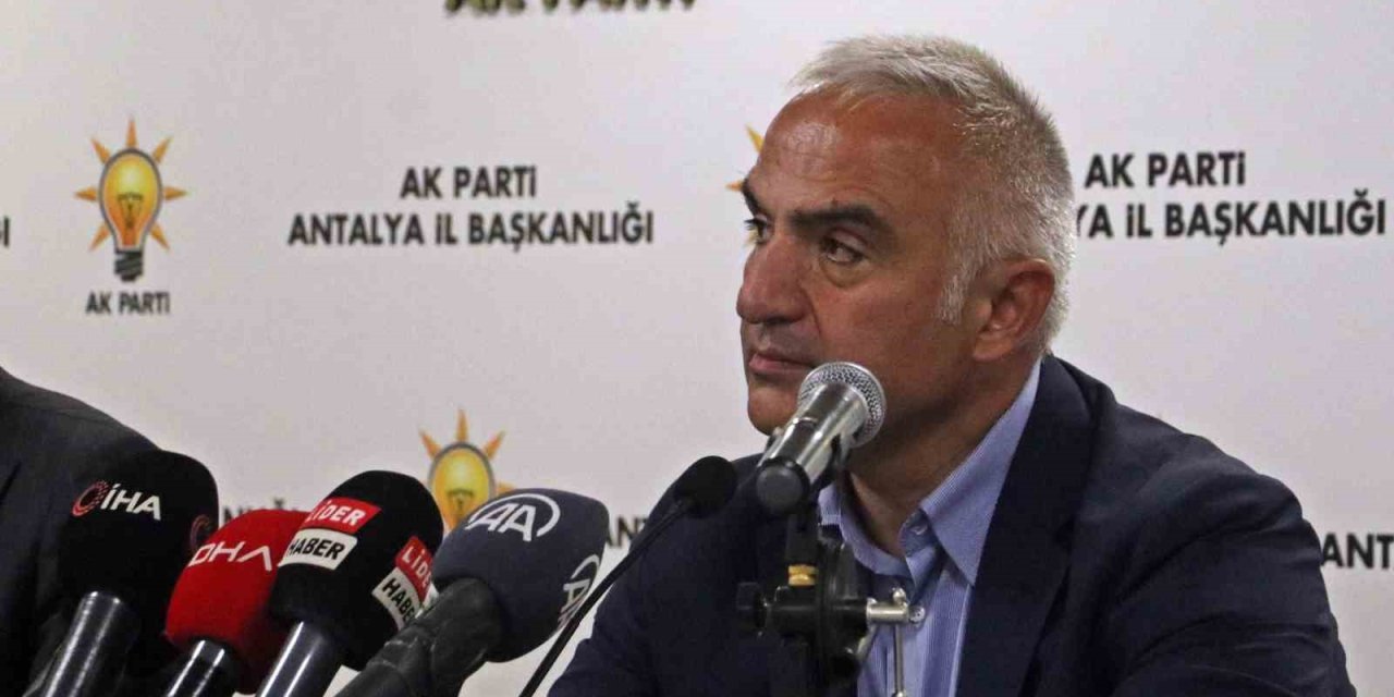 Bakan Ersoy: "en Fazla Geceleme Ve En Fazla Turizm Geliri Antalya’dan"