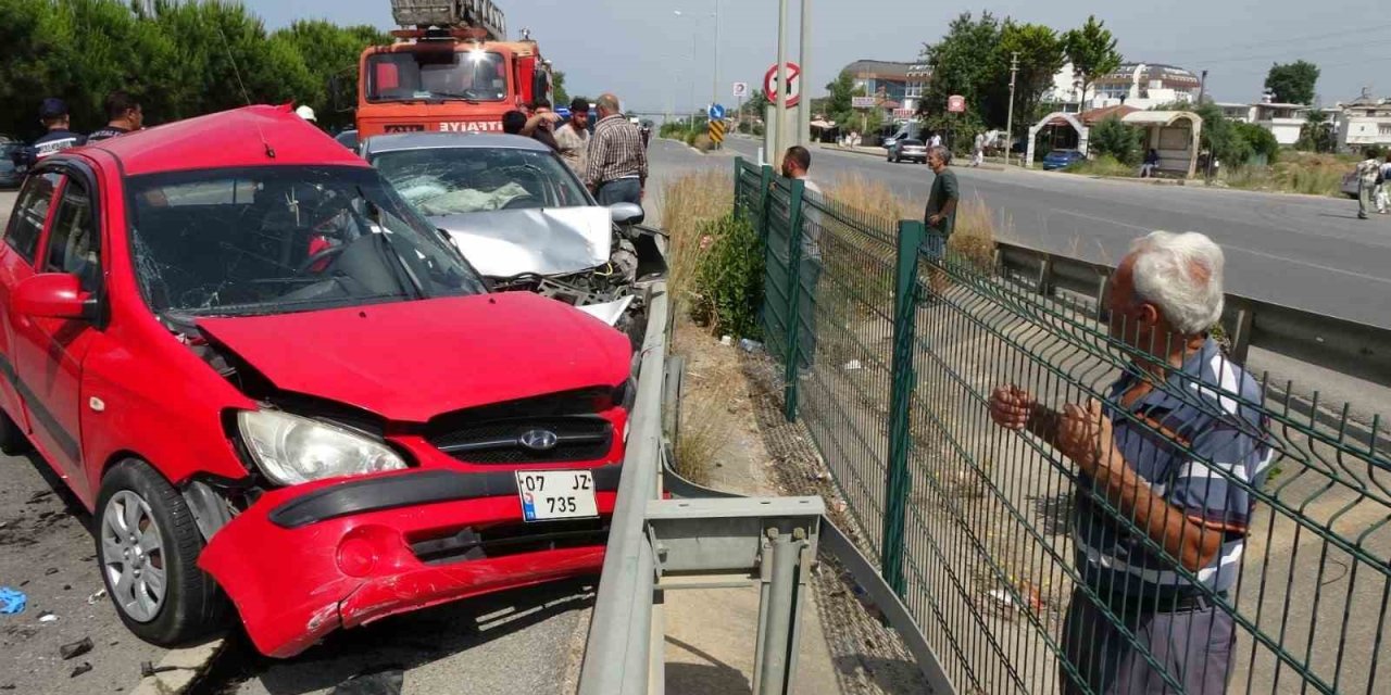 Sürücünün Bir Anlık Dikkatsizliği Faciaya Davetiye Çıkarıyordu