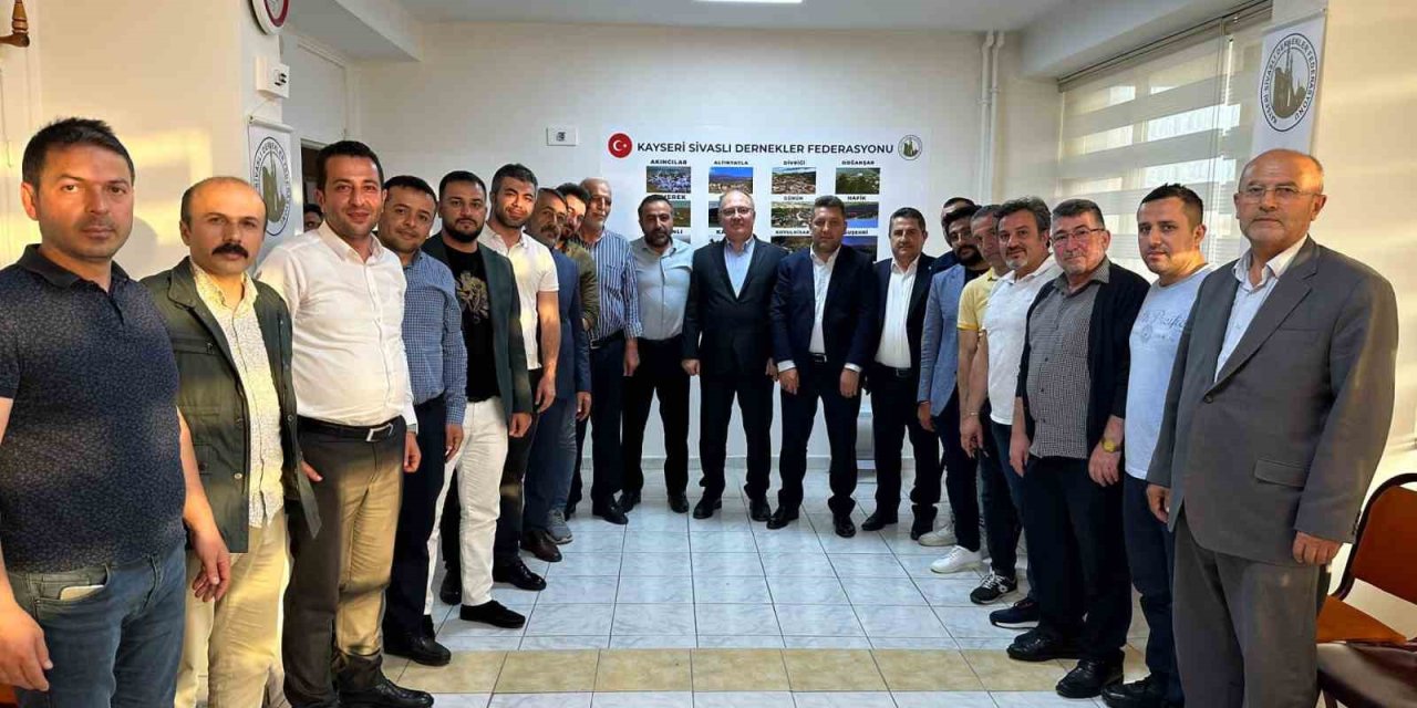 Başkan Bilgin’den Kayseri Sivaslılar Derneği’ne Hayırlı Olsun Ziyareti