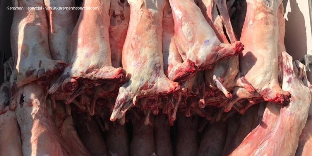 Konya Ereğli'de Kaçak Et Yakalandı