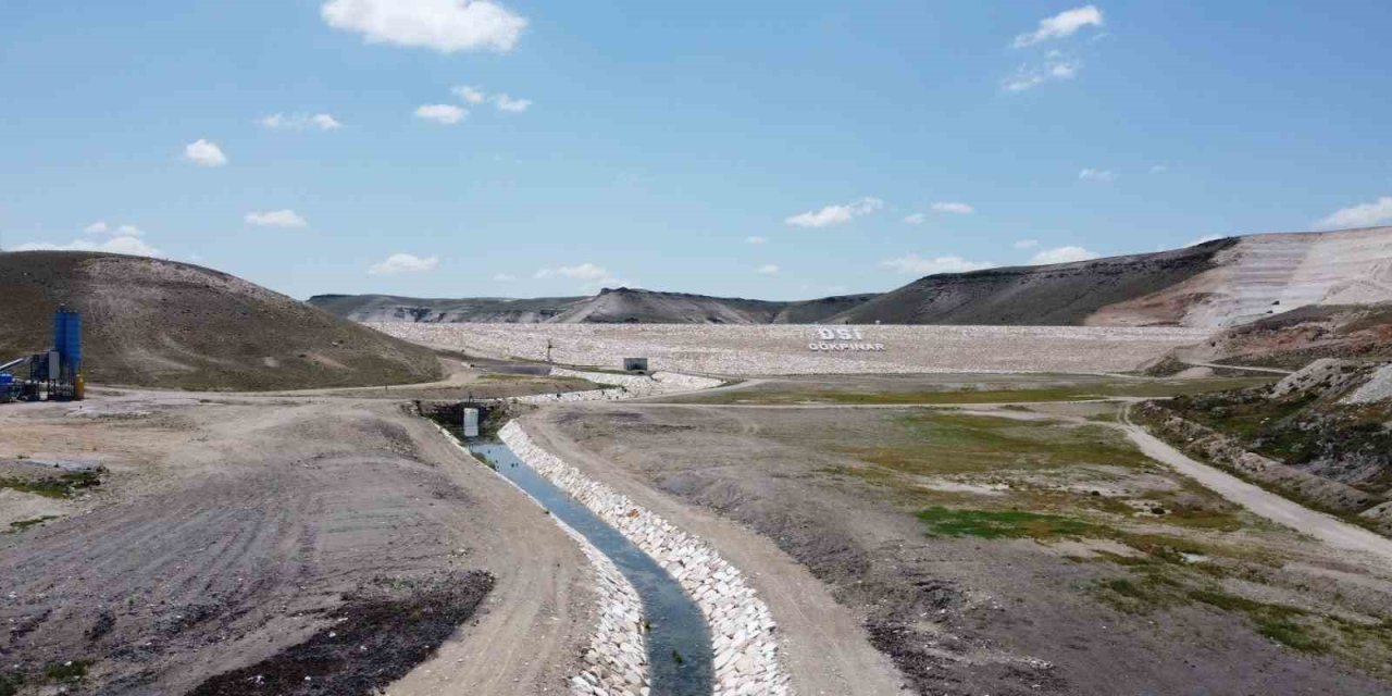 Eskişehir Gökpınar Barajı Mansap Düzenlemesi Tamamlandı