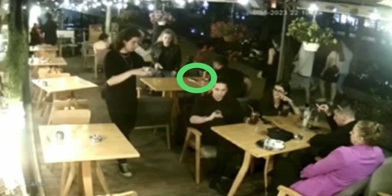 Kafede Unutulan Cep Telefonunu Çalan Şüpheliler Güvenlik Kameralarına Yakalandı