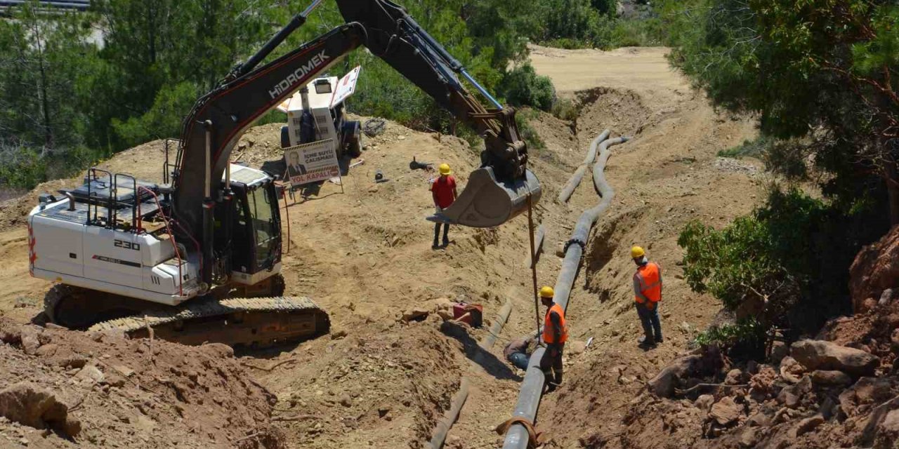 Asat’tan Alanya Kargıcak’a Yeni Su Deposu