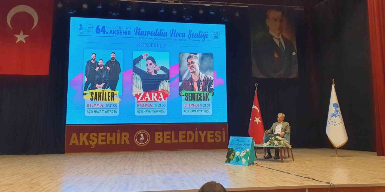 64. Uluslararası Akşehir Nasreddin Hoca Şenliği Programı Açıklandı