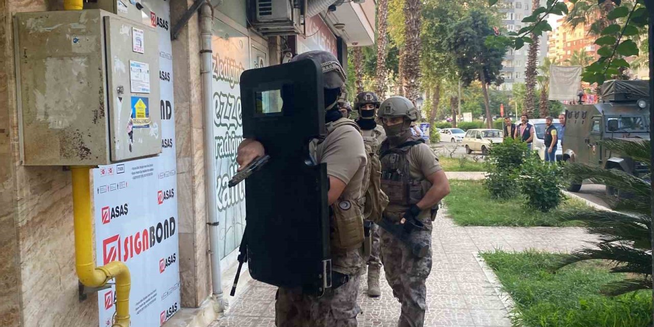 Mersin Merkezli 5 İlde Organize Suç Örgütüne Operasyon: 36 Gözaltı Kararı