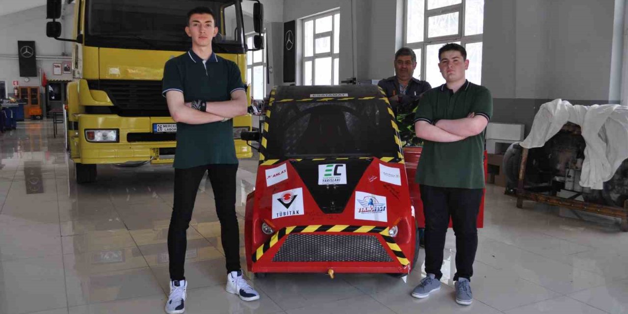 Geliştirdikleri Elektrikli Otomobil İle Teknofest’te Birincilik Hedefliyorlar