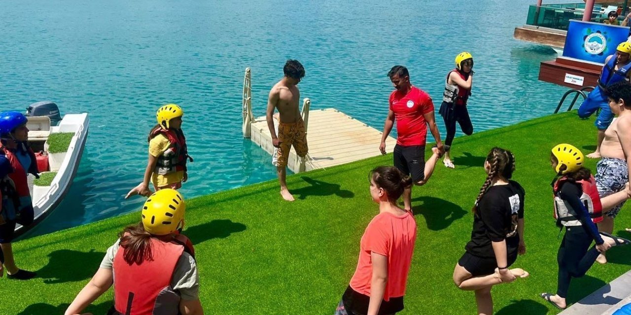 Büyükşehir Spor A.ş. İle ‘yaz Tatili’ Dolu Dolu Geçiyor