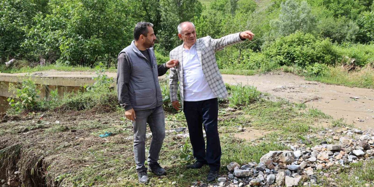 Yahyalı’da Sel Ve Taşkınları Çözmek İçin Çalışmalar Başladı