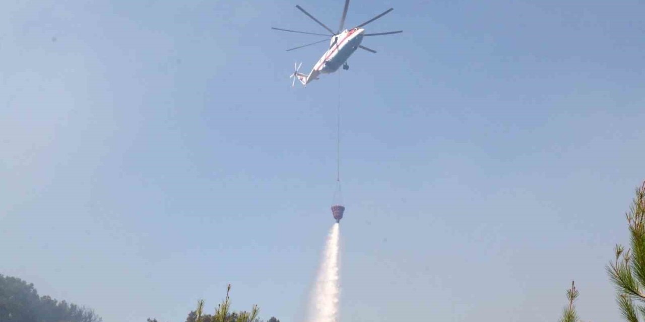 Antalya’daki Orman Yangını 1 Saatte Kontrol Altına Alındı