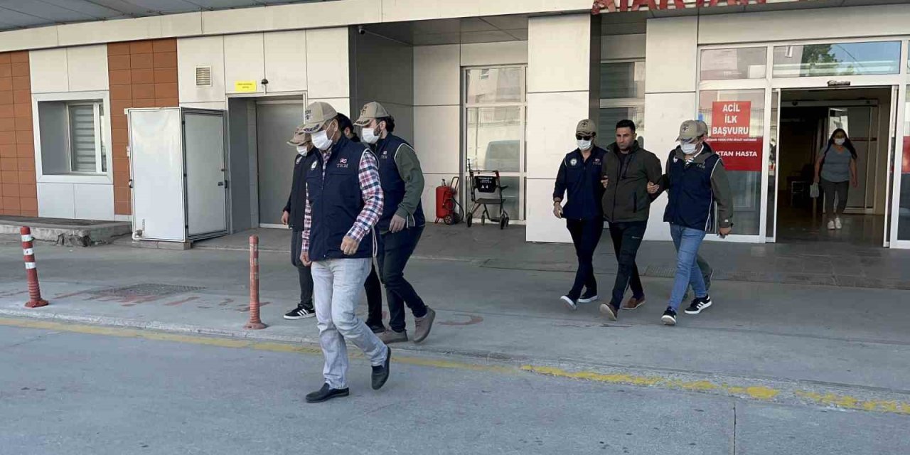 Terör Operasyonunda Yakalanan 2 Şüpheli Adliyeye Sevk Edildi