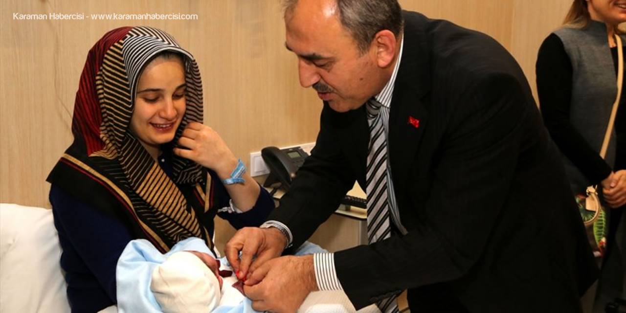 Mersin'de Yeni Yılın İlk Bebeği Doğdu