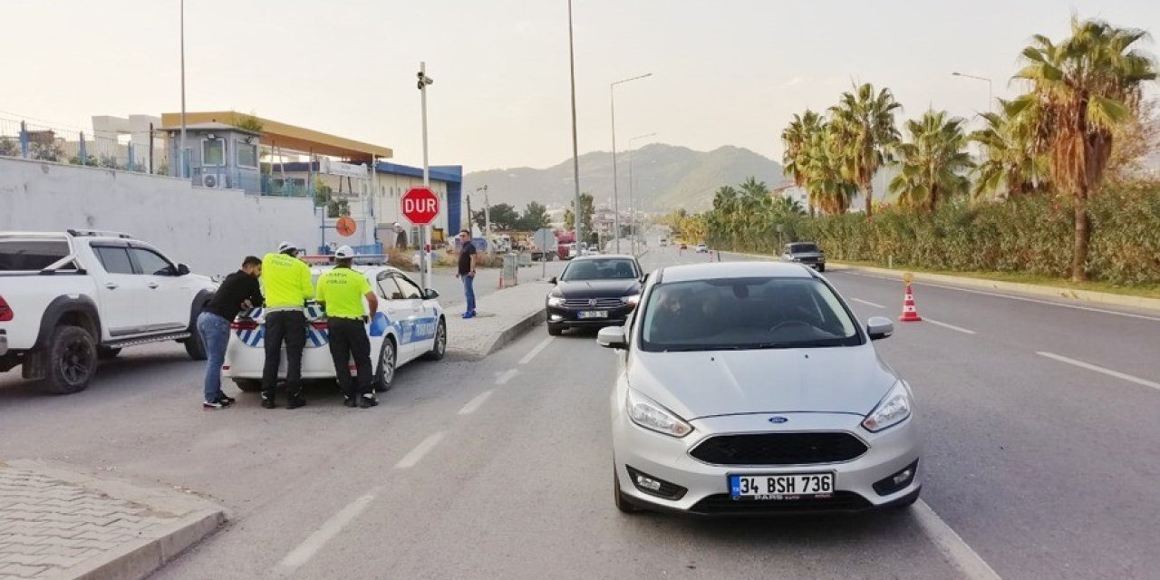 Gazipaşa’da Trafikte Bayram Denetimi