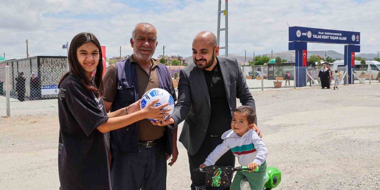 Talas’tan Elbistan’a Bayram Hediyesi